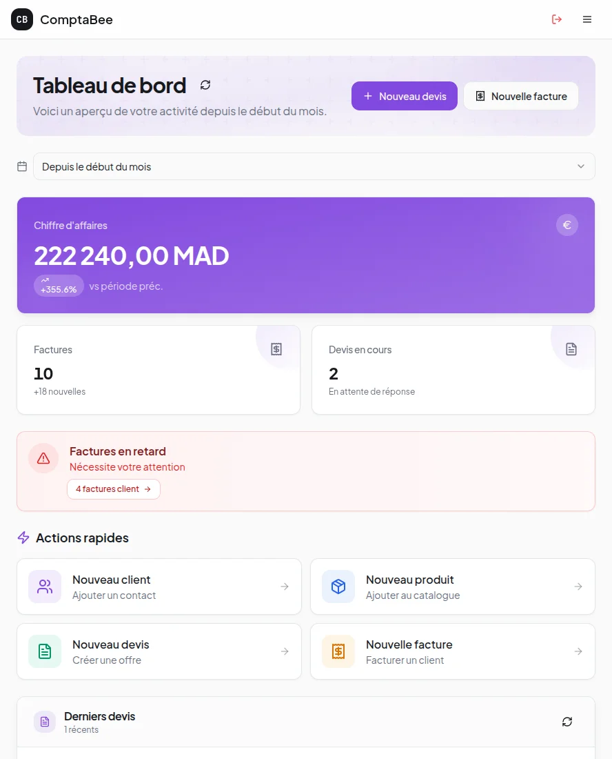 ComptaBee vs Excel : pourquoi passer à un vrai logiciel de facturation